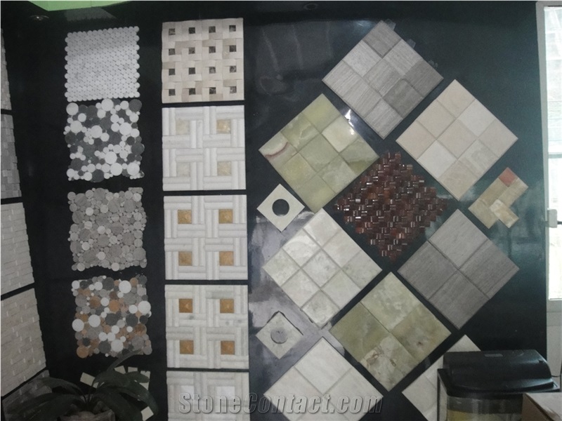Black Ceramic Mosaic Porcelain Mosaic